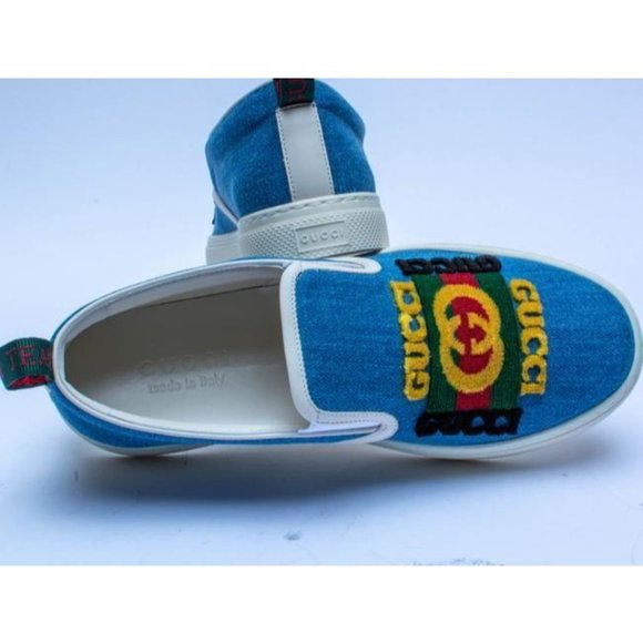 Gucci Denim Mens Kura Slip On